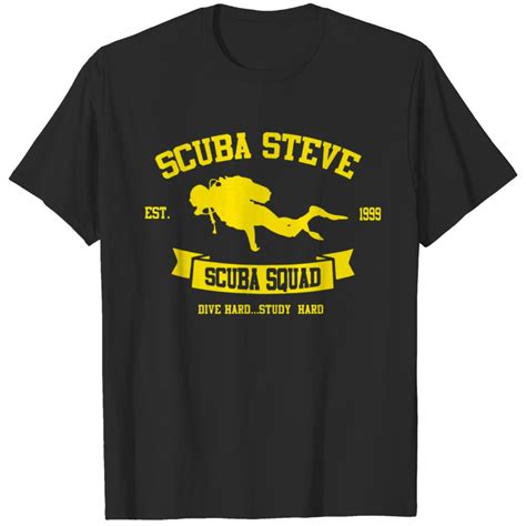 Scuba Diving Squad Seal Steve Diver T Shirts Sold By Basketincident