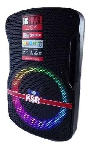 Bocina Bluetooth 8 Recargable Kaiser Msa 7908nd Fm Usb 5000w Envío gratis