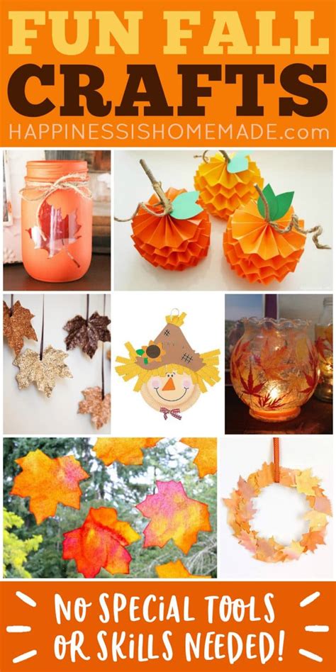 Easy Fall Crafts For Kids