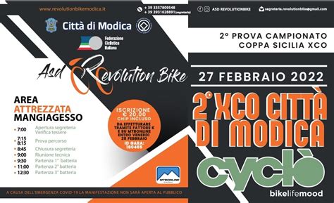 Edizione Xc Citt Di Modica Asd Revolution Bike Modica