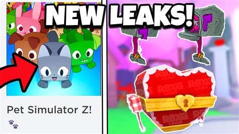 New Pet Simulator Z Leaks And Valentine Update Part 2 Pet Simulator