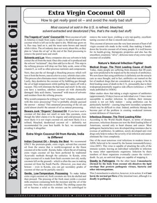 Coconut Oil PDF