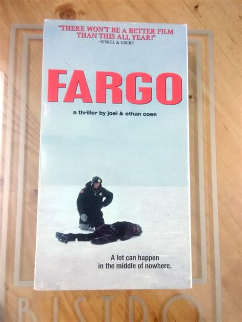 Fargo Vhs 1996 Coen Brothers William H Macy Classic 90s Vhs Etsy