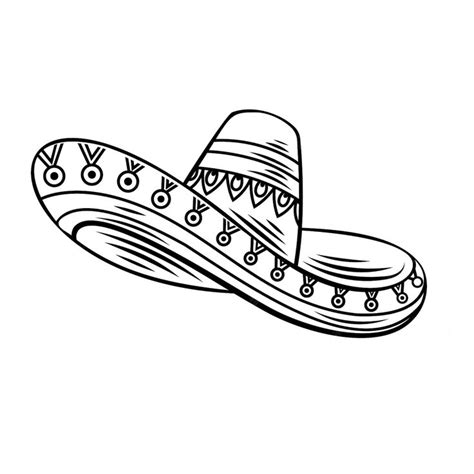 Sombrero Mexicano Vector Premium Sombrero Mexicano Calaveras