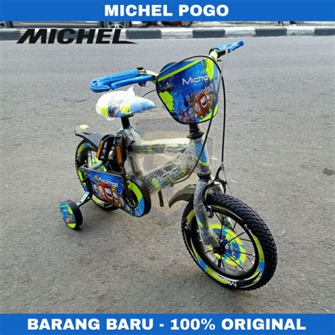 Jual Sepeda Anak Laki Roda Empat Bmx 12 Inch Michel Pogo Usia 2 4 Tahun