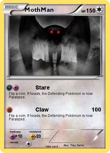 Pokémon MothMan 44 44 - Stare - My Pokemon Card