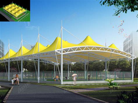 Tensile Structure For Badminton Court Badminton Court Covers Roofing