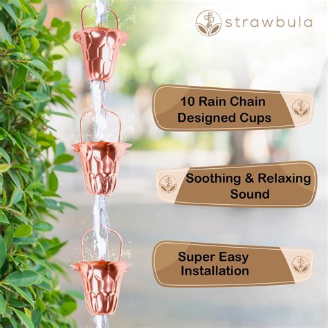 Buy Rain Chain Copper Rain Chain For Downspouts Rain Chains For