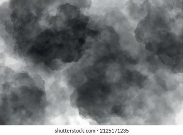 Black White Background Grunge Cloud Texture Stock Vector (Royalty Free ...
