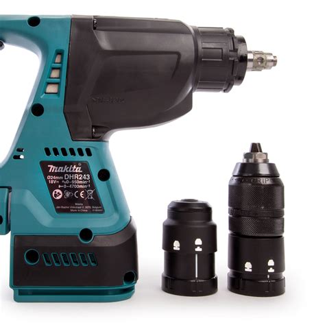 Toolstop Makita DHR243Z 18V Brushless 3 Mode SDS Plus Rotary Hammer