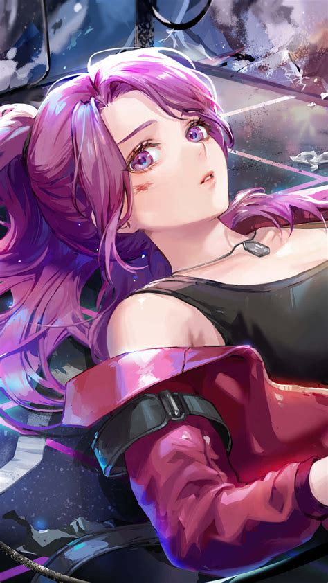 [100 ] Purple Anime Girl Wallpapers