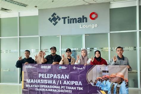 PT Timah Tbk Berikan Beasiswa Bagi Lima Pelajar Bangka Belitung Di