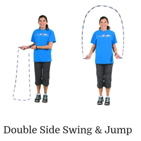 Jump Rope Double Side Swing And Jump By Kelly R Exercise How To Skimble