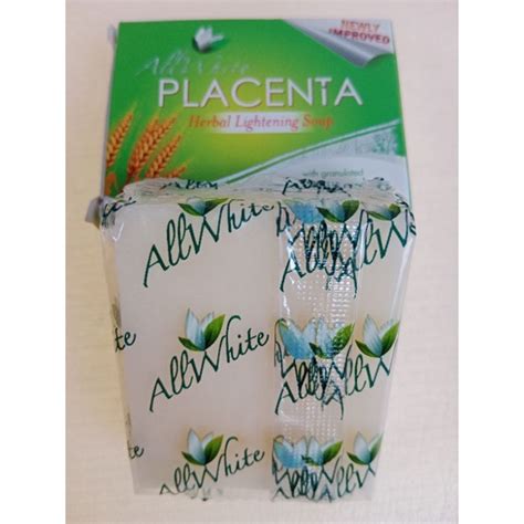 AllWhite Placenta Herbal Lightening Soap With Granulated Oatmeal 65g