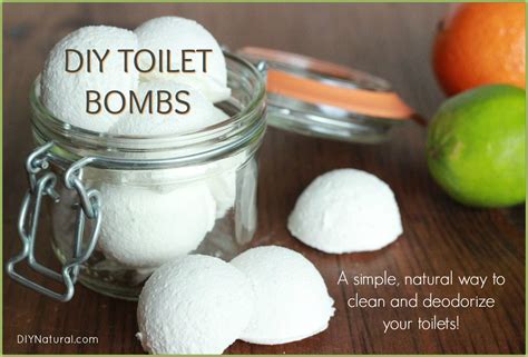 Diy Toilet Bombs Deodorizing Homemade Toilet Bowl Cleaner