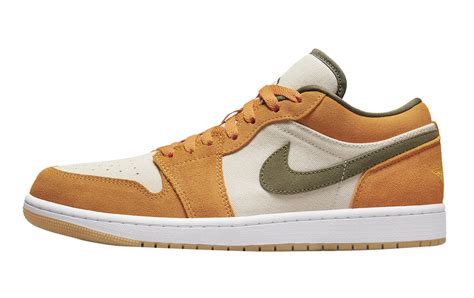 Air Jordan 1 Low Orange Olive DH6931-102 - KicksOnFire.com