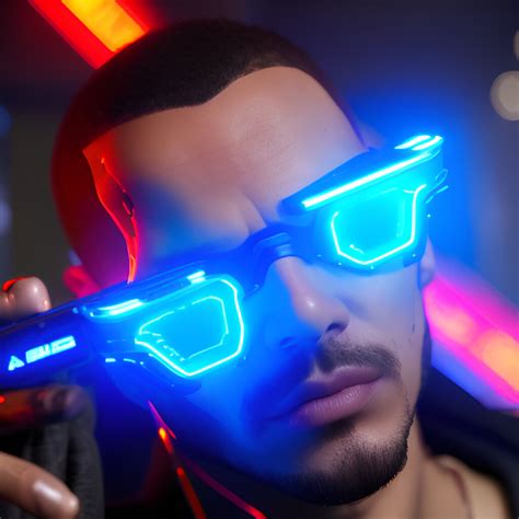 Artstation Futuristic Ar Glasses Cyberpunk 2077