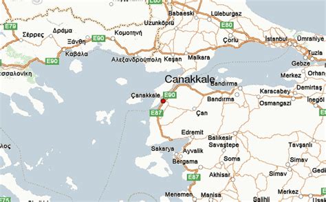 Canakkale Haritasi