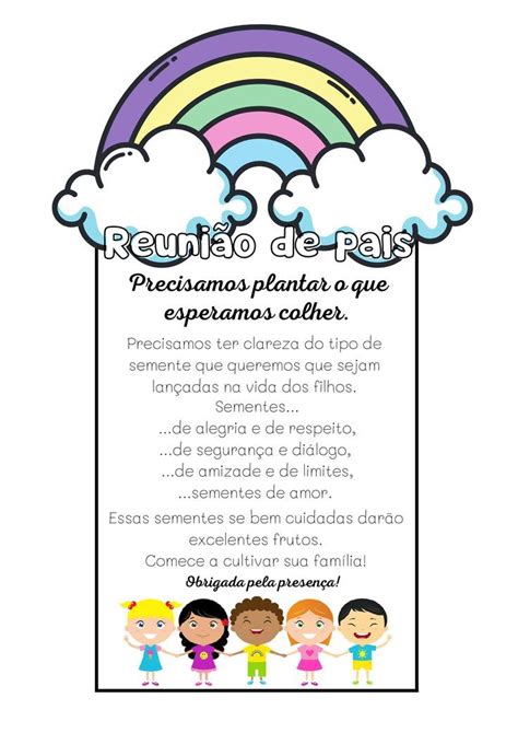 Pequeno Texto Para Reunião De Pais - Lembrancinha para reunião de pais – Artofit