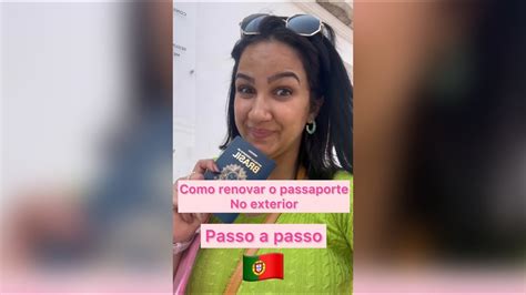 Como Renovar O Passaporte No Exterior Passo A Passo Youtube