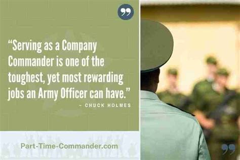 Company Commander Duties and Responsibilities