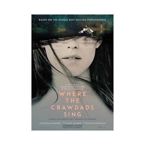 Where The Crawdads Sing Movie Poster Designed & Sold By Isabella Rodrigues