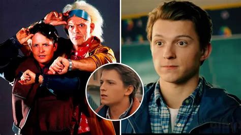 Volver Al Futuro Lanzan Tr Iler Con Tom Holland Como Protagonista