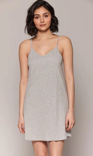 Claudel Lingerie Cotton Spaghetti Strap Nightgown Cl