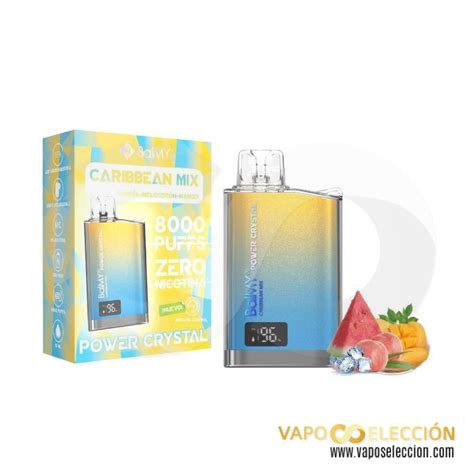 POD DESECHABLE BALMY CRISTAL POWER CARIBBEAN MIX ZERO NICOTINE