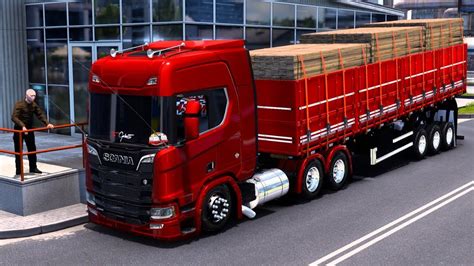 MOD SCANIA R500 V8 GRANEL QUALIFICADA ETS2 1 46 YouTube