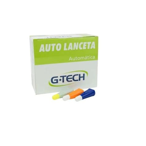 Auto Lanceta G Tech Caixa Unidades Shopee Brasil