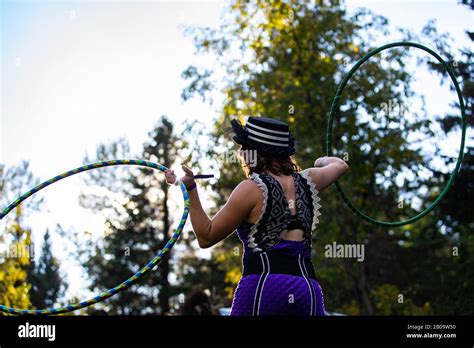 Hula Hoop Dance High Resolution Stock Photography And Images Alamy