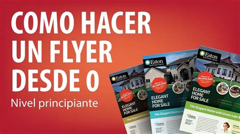 Como Hacer Un Flyer Gratis YouTube