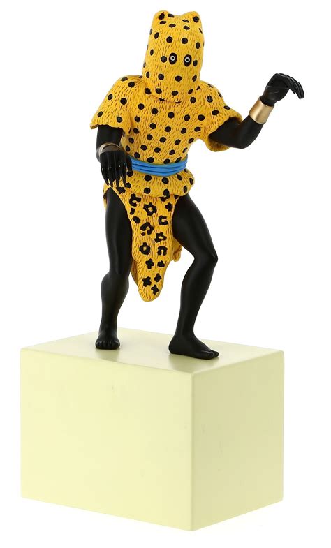 Leopard Man Resin Statue Musée Imaginaire Collection Ca Boutique