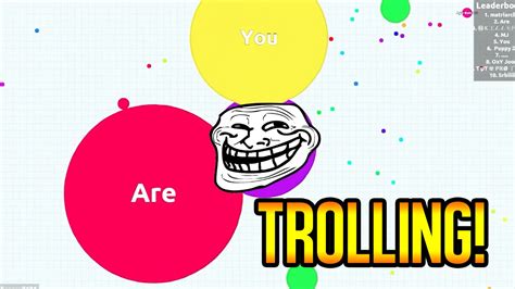 Agario Trolling Team Mode Trolling Youtube