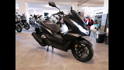 Honda Pcx 125 2021 Mat Galaxy Black Metallic Youtube