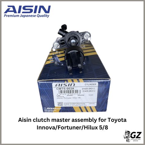 Aisin Clutch Master Assembly For Toyota Innova Fortuner Hilux 5 8