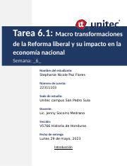 Macro Transformations Of The Liberal Reform And Its Impact On Course Hero