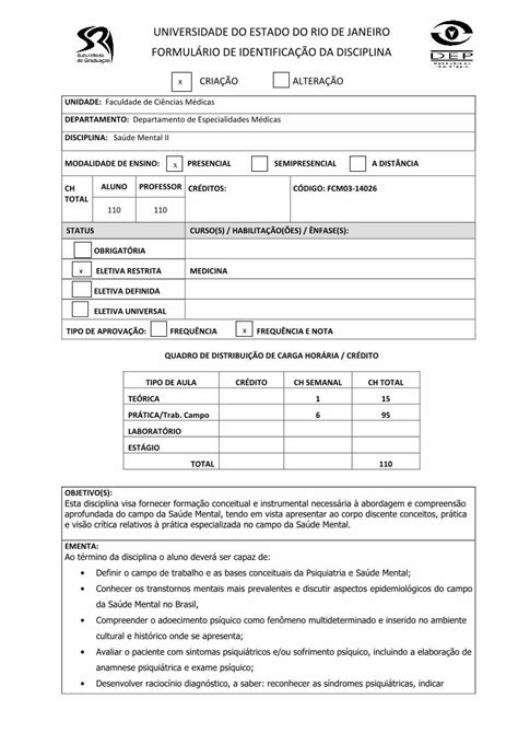 PDF FORMULÁRIO DE IDENTIFICAÇÃO DA DISCIPLINA BOTEGA Neury José