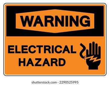 Electrical Hazard Symbols