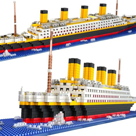 Amazon HYG Toys Titanic Micro Mini Building Blocks Set 1860Pcs