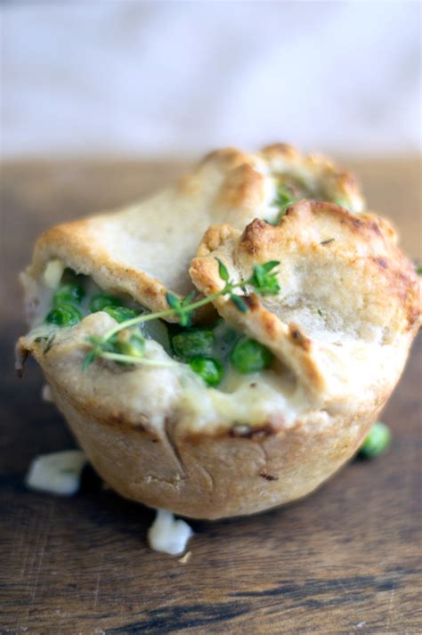 Muffin Tin Chicken Pot Pie With Savory Duck Fat Crust