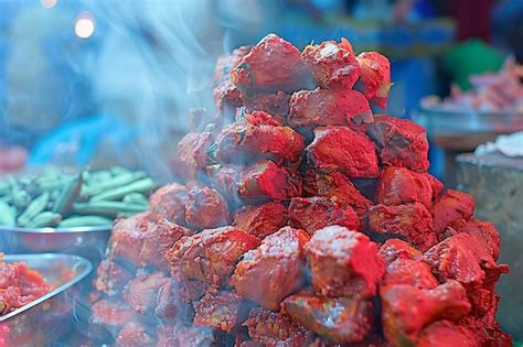 Premium Photo Spicy Tandoori Chicken Delight With Tandoori Seasoning