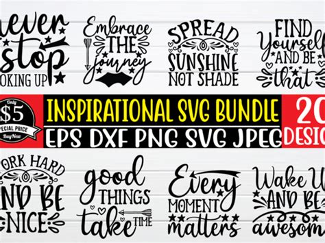 Inspirational Svg Bundle T Shirt Vector Illustration Buy T Shirt Designs