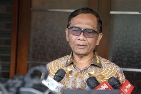 Mahfud Md Resmi Ditunjuk Jokowi Jadi Plt Menkominfo Harian Haluan