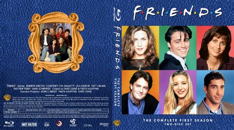 Friends The Complete First Season Tv Blu Ray Custom Covers