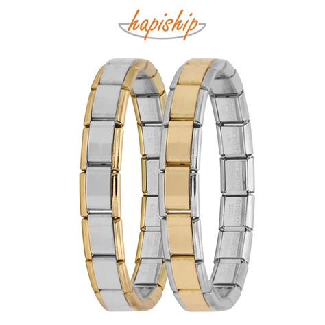 Hapiship 2024 New Men Women S Jewelry 7 9 13mm Width Itanlian Elastic