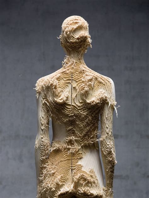 Aron Demetz Sculpture Installation Bizarre Art Costume Design