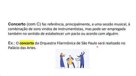 Concerto Com C E Conserto Com S - Conserto (com S) OU Concerto (com C) - YouTube