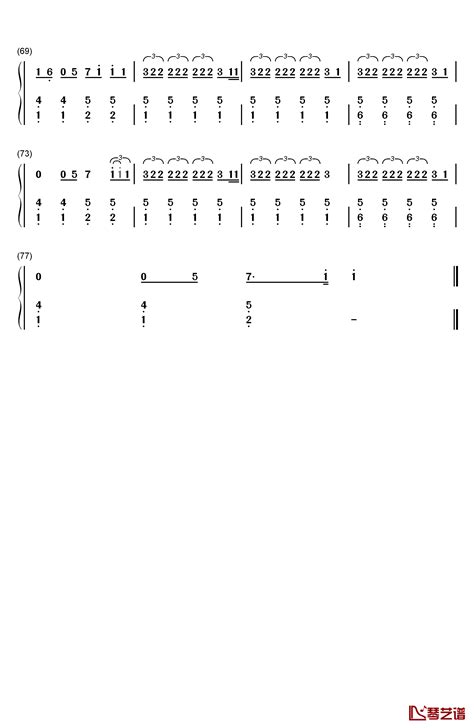 Gorgeous钢琴简谱 数字双手 Taylor Swift 钢琴谱网